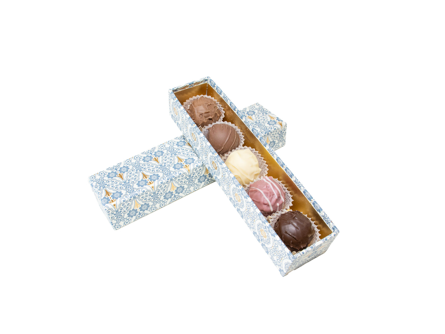 Alpentruffes in edler Geschenk-Schachtel, 5 Stk.