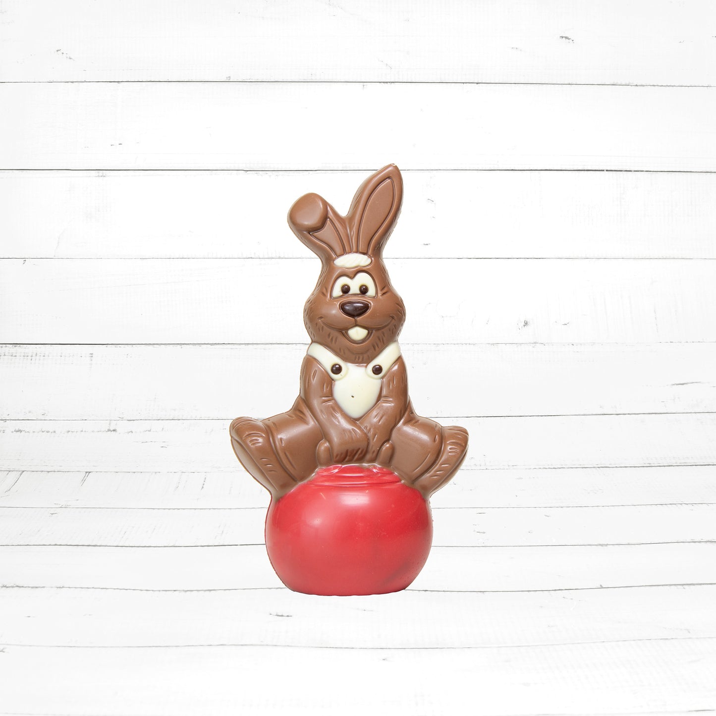 Osterhase "Hase mit Gumpiball", 180g / 18.5cm