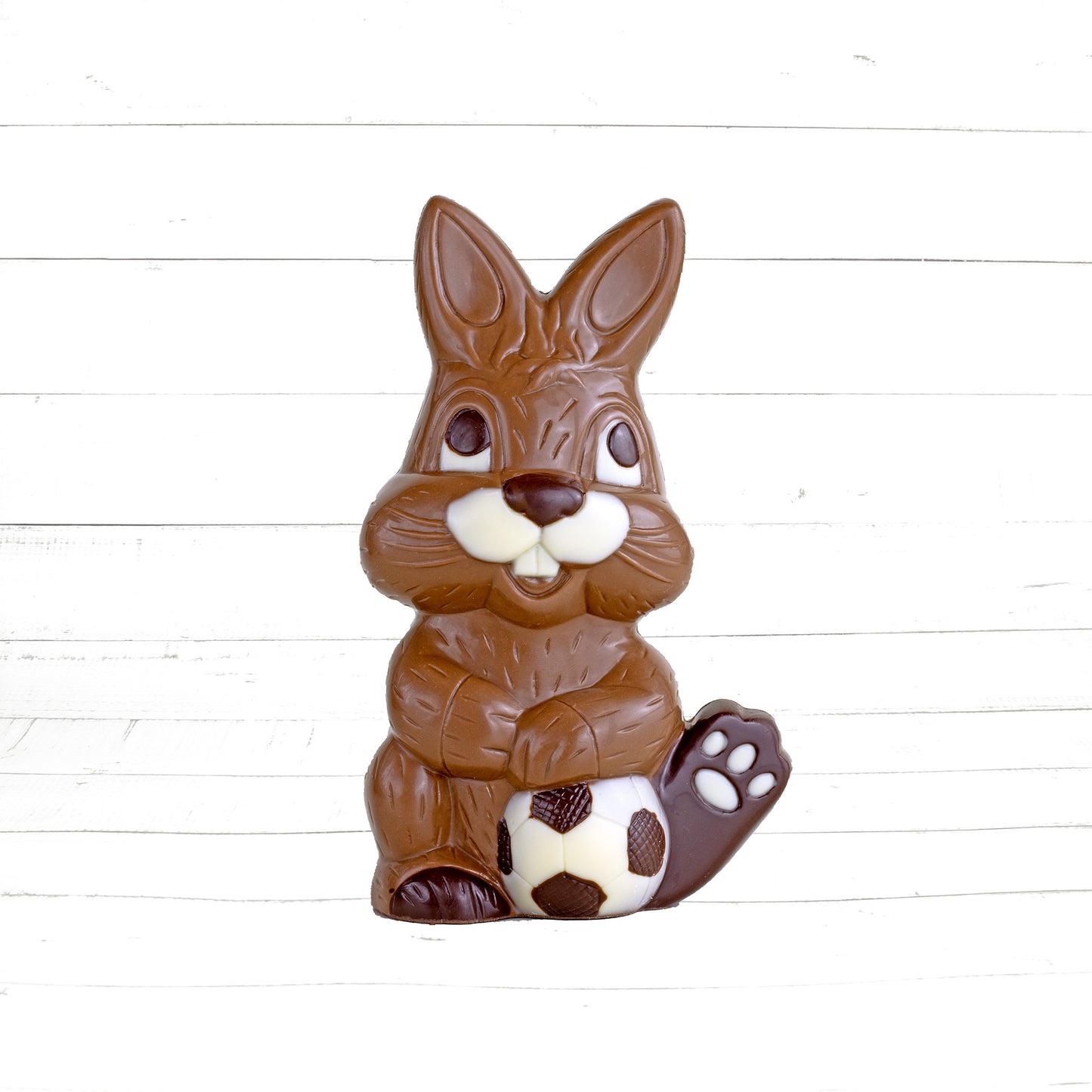 Osterhase mit Ball, 70g / 14cm