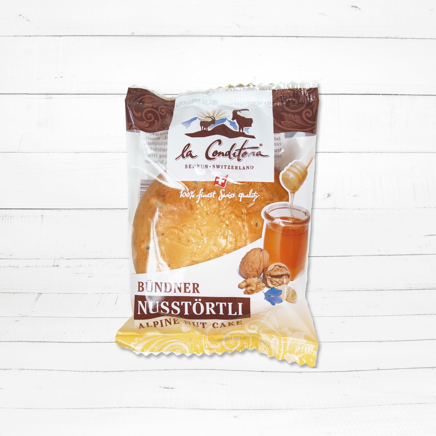 Bündner Nusstörtli Display, 10 x 75g