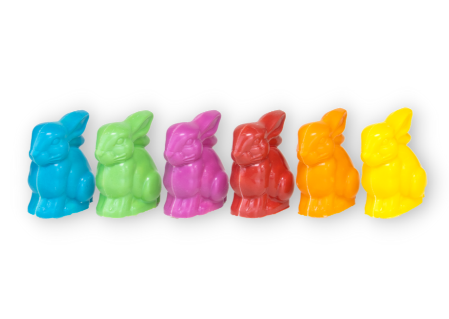 Schneehase Mini assortiert 7-er