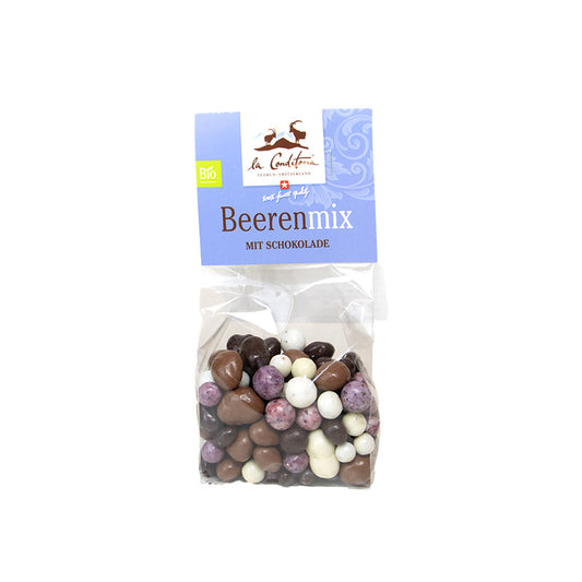 BIO Beerenmix mit Schokolade, 100g