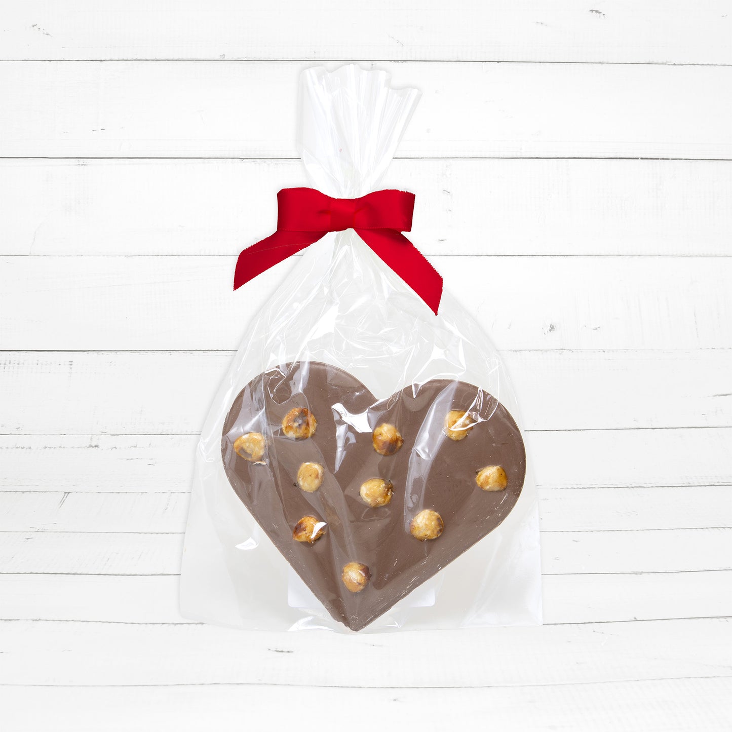 Herztafel - Milchschokolade mit Haselnüssen, 90g