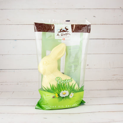 Osterhase Pasqui weisser Schokolade, 200g